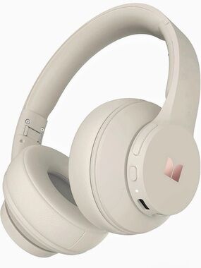 Monster Mission 100 Over-Ear Headphones in White Like New